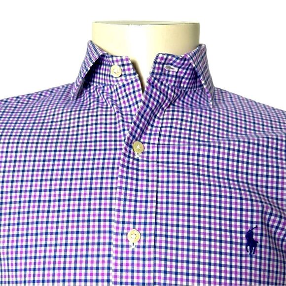 Polo by Ralph Lauren Plaid Long Sleeved Dress NWOT Size Medium - Picture 3 of 7